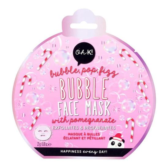 Oh k! Bubble Pop Fizz Fizz Face Mask