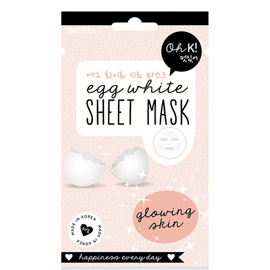 Oh k! Egg White Sheet Mask
