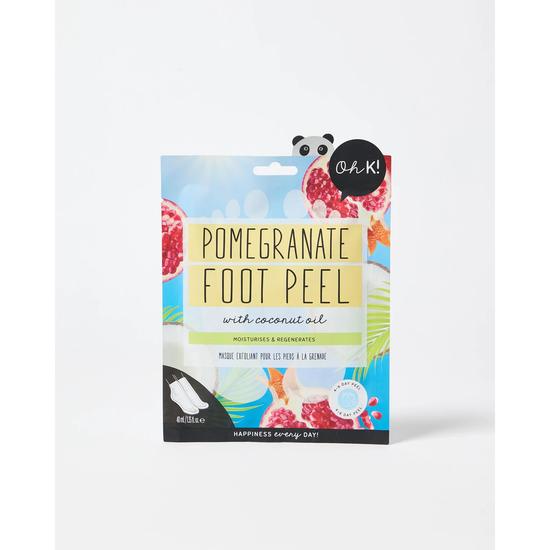 Oh k! Pomegranate & Coconut Oil Peeling Foot Mask