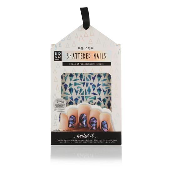 Oh k! Shattered Nails Sheet