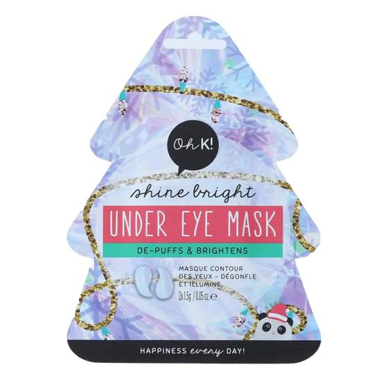 oh k! shine bright under eye mask