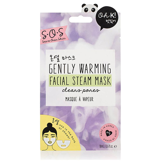 Oh k! SOS Gently Warming Facial Steam Mask