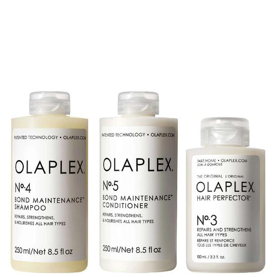 Olaplex Bundles Trio: No.4 Shampoo, No.5 Conditioner & No.3 Hair Perfector Treatment