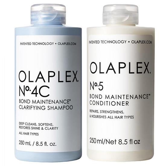 Olaplex No.4c Bond Maintenance Clarifying Shampoo & No. 5 Bond Maintenance Conditioner Duo