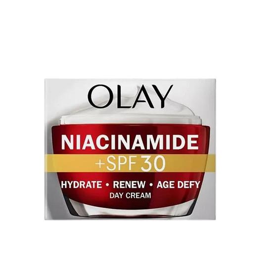 Olay Niacinamide Hydrate Reage Defy SPF 30 Day Cream 50ml