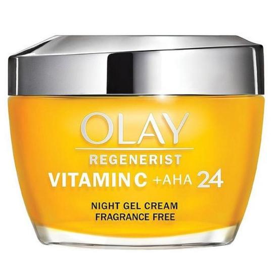 Olay Regenerist Vitamin C+ AHA 24 Anti Dark Spot Night Gel Cream