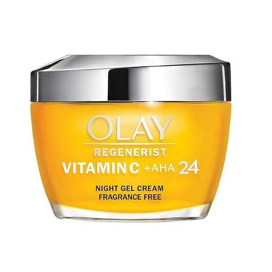 Olay Regenerist Vitamin C + AHA24 Night Gel Face Moisturiser 50ml