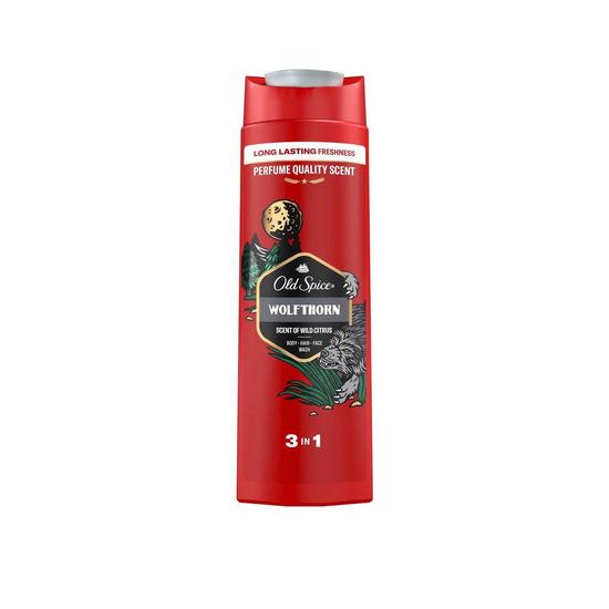 Old Spice Wolfthorn 3-In-1 Shower Gel 400ml