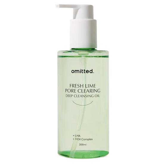 Omitted Fresh Lime Pore Clearing Deep Cleansing Oil 200ml