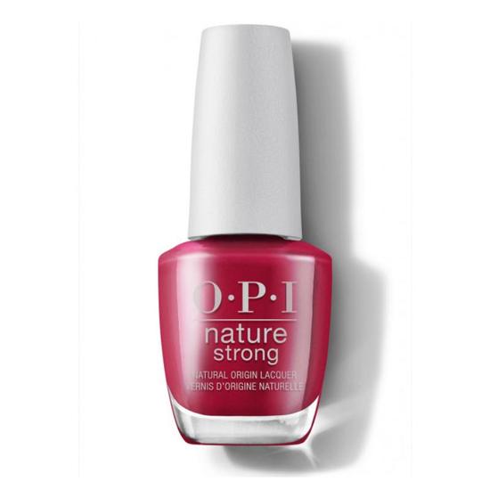 OPI A Bloom With A View Nail Polish Nature Strong 15ml - Red
