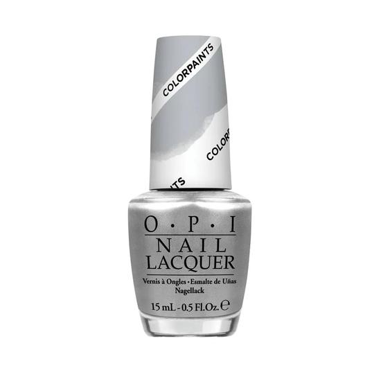 OPI Colour Paints Collection Nail Polish Silver Canvas Undercoat 15ml