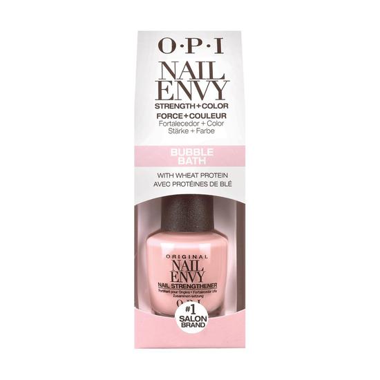 OPI Nail Envy Treatment Strength + Colour Bubble Bath 15ml