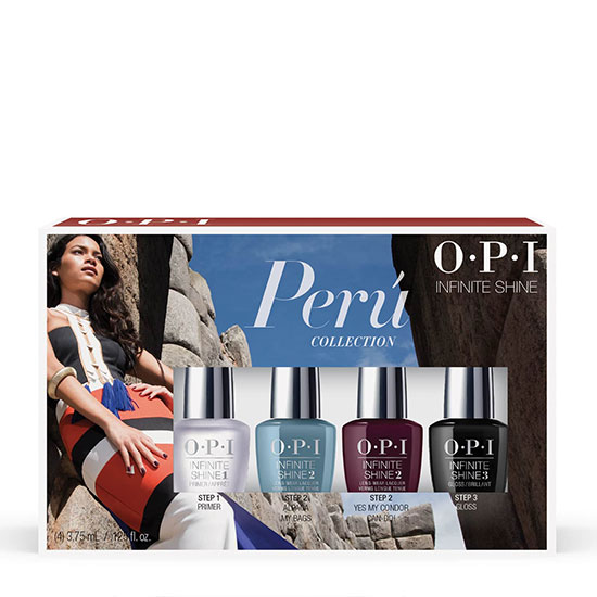 OPI Peru Collection Infinite Shine Mini Pack 4 x 3.75ml
