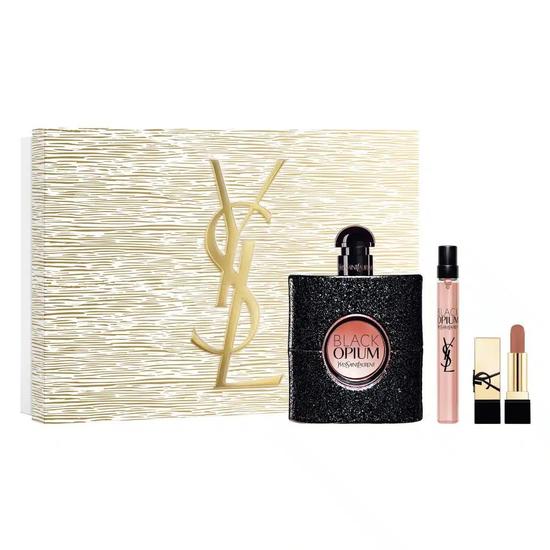 OPI YSL Black Opium Eau De Parfum Gift Set