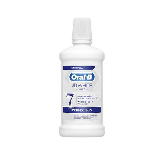 Oral B 3d White Luxe Perfection Mouthwash 500ml
