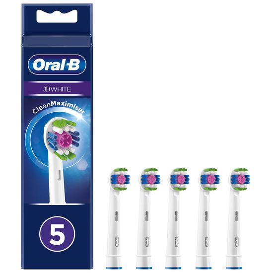 Oral B 3d White Replacement Heads 5 Pack