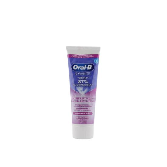 Oral B 3d White Vitalizing Fresh Whitening Toothpaste 75ml