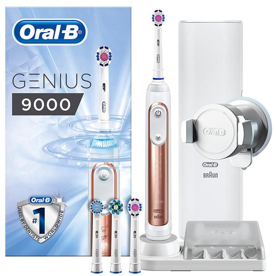 Oral B Genius 9000 Electric Toothbrush Rose Gold