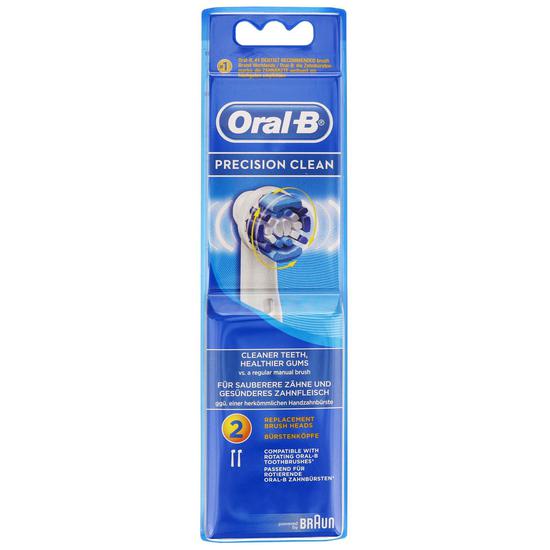 Oral B Precision Clean Replacement Heads 2 Pack
