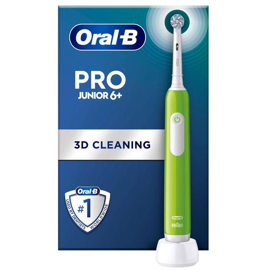 Oral B Pro Junior Green Electric Toothbrush