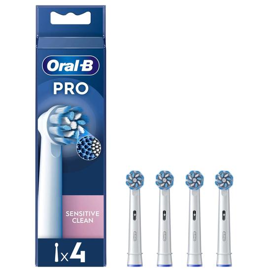 Oral B Pro Sensitive Clean White Toothbrush Heads