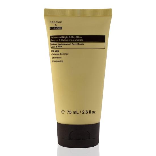 Organic & Botanic Advanced Night & Day Ultra Revive & Hydrate Moisturiser For Men