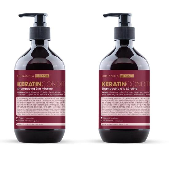Organic & Botanic Keratin Conditioner Duo Pack