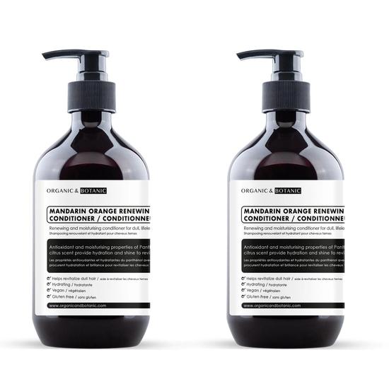 Organic & Botanic Mandarin Orange Renewing Conditioner Duo Pack