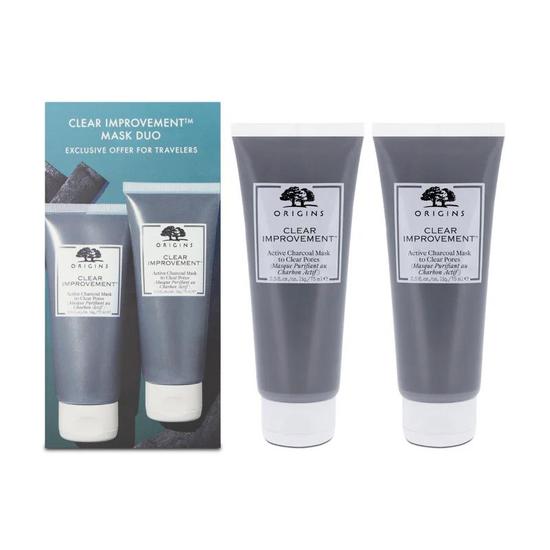 Origins Clear Improvement Active Charcoal Mask Duo