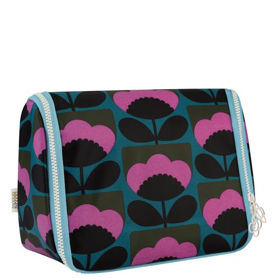 Orla Kiely Bloom Hanging Wash Bag