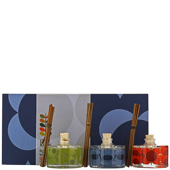 Orla Kiely Midnight Shadow Flower Diffuser Set