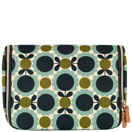 Orla Kiely Scallop Flower Hanging Wash Bag