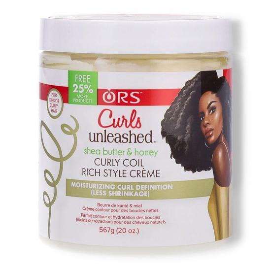 ORS Curls Unleashed Shea Butter & Honey Curl Defining Creme 16oz