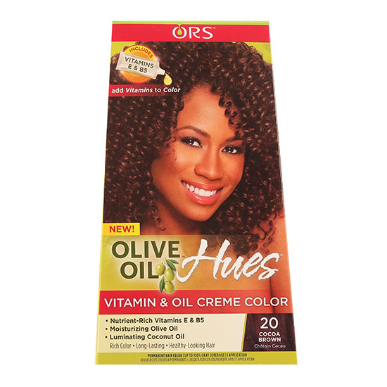 ORS Olive Oil Hues Vitamin & Oil Creme Colour 20 Cocoa Brown