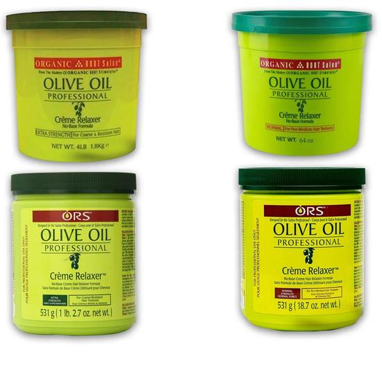 ORS Olive Oil Professional Creme Hair Textures Relaxer No-Base Formula Full Range 531 g / Extra Strength