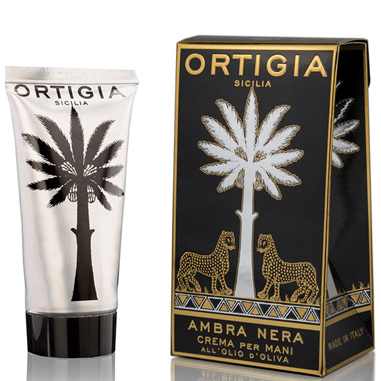 Ortigia Ambra Nera Hand Cream