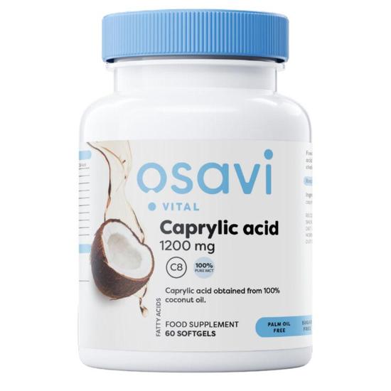 Osavi Caprylic Acid 1200mg Softgels 60 Softgels