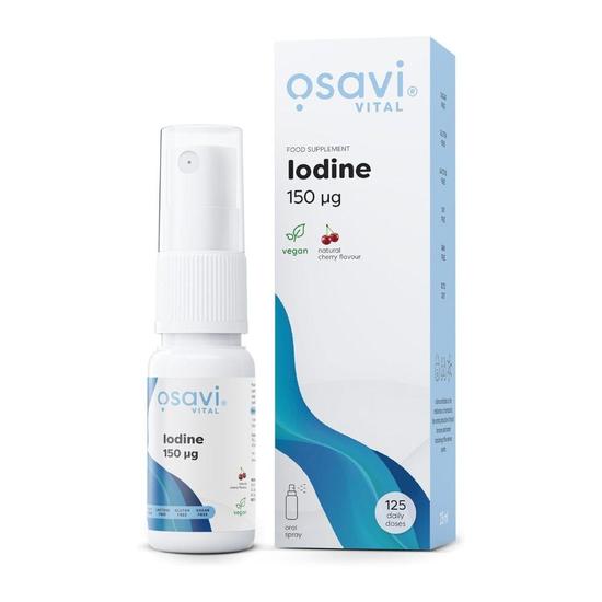 Osavi Iodine Oral Spray 150mcg Cherry