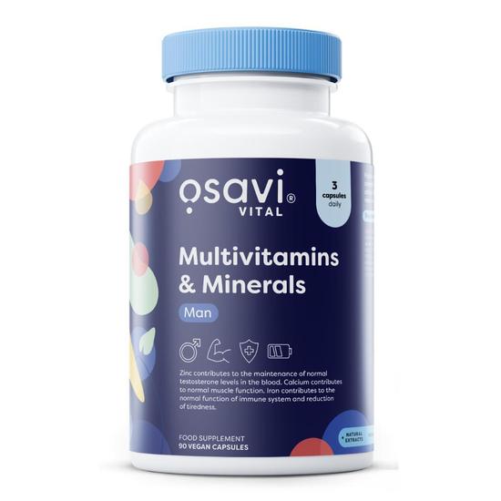 Osavi Multivitamins & Minerals Man Capsules 90 Capsules