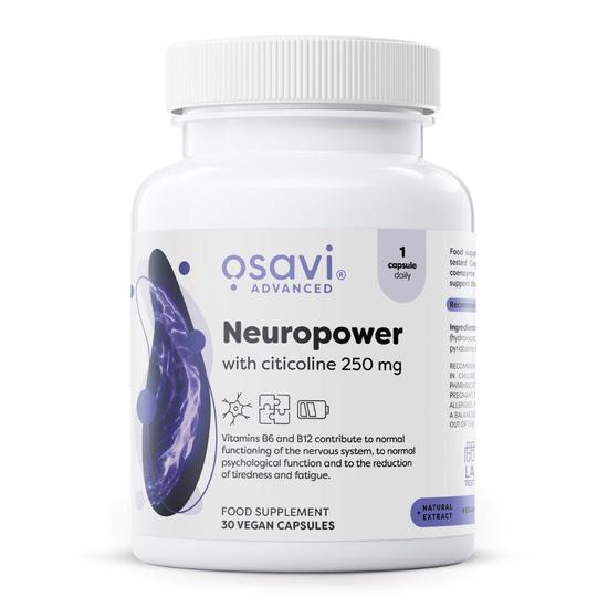 Osavi Neuropower With Citicoline 250mg Capsules 30 Capsules