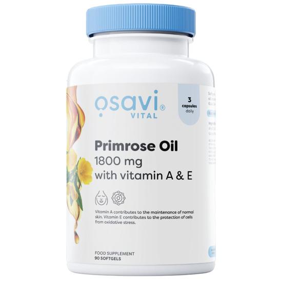 Osavi Primrose Oil With Vitamin A & E 1800mg