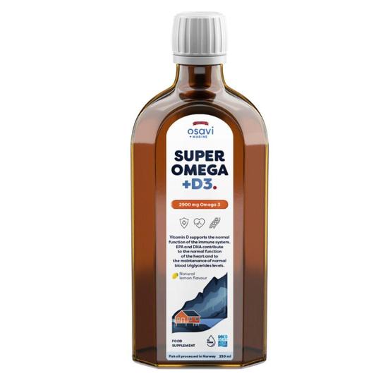 Osavi Super Omega + D3 2900mg Omega 3lemon