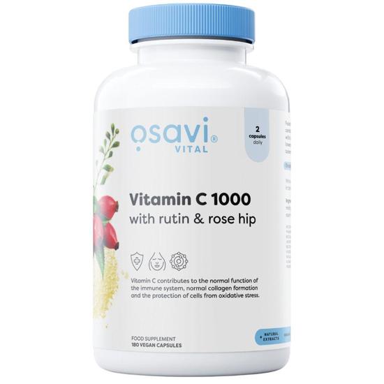 Osavi Vitamin C1000 With Rutin & Rose Hip Capsules