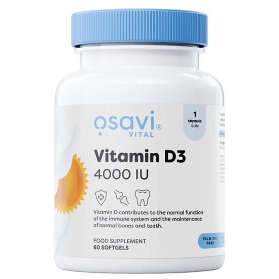 Osavi Vitamin D3 4000iu Softgels