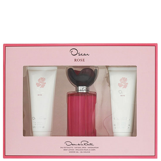 Oscar de La Renta Rose Eau De Toilette Spray Gift Set 100ml