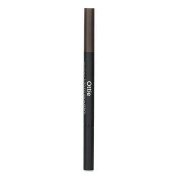 Ottie Natural Drawing Auto Eyebrow Pencil 02 Dark Brown
