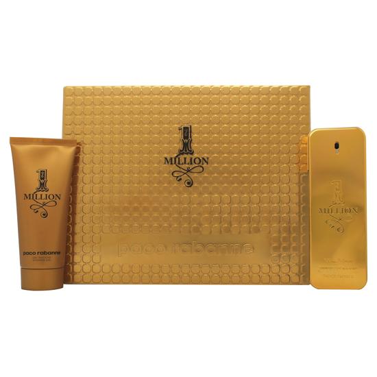 Paco Rabanne 1 Million Gift Set 100ml Eau De Toilette + 100ml Shower Gel