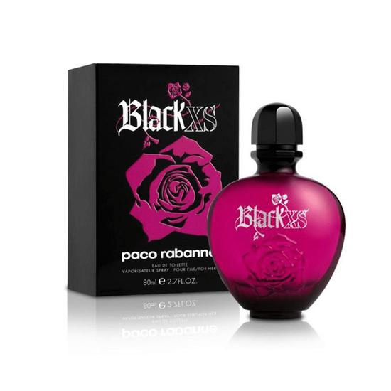 Paco Rabanne Black XS For Her Eau De Toilette Women's Perfume Spray 80ml