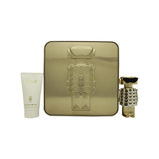 Paco Rabanne Fame Gift Set 50ml Eau De Parfum + 75ml Body Lotion