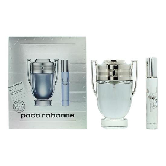 Paco Rabanne Invictus Eau De Toilette 100ml + Eau De Toilette 20ml Gift Set 100ml